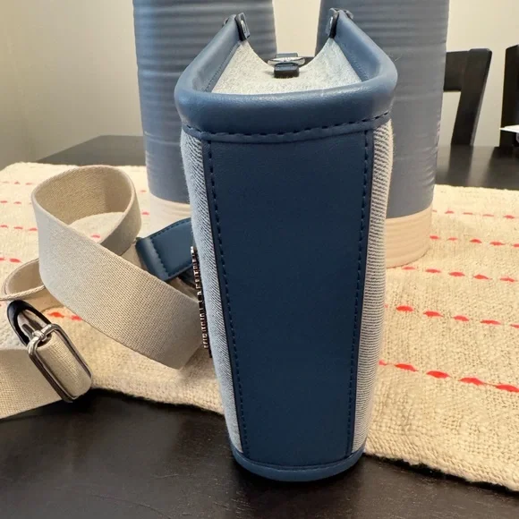 Michael Kors Blue Denim Mini Tote Bag - Picture 5 of 10